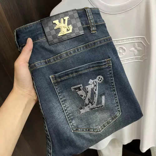 Wholesale Louis Vuitton LV Jeans For Men #1359427 $88.00 USD, Wholesale Quality Replica Louis Vuitton LV Jeans