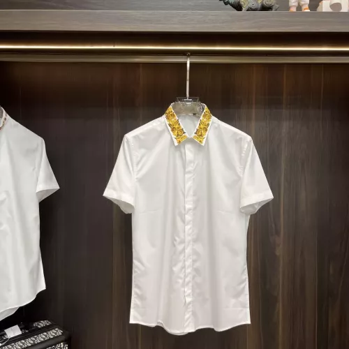 Wholesale Versace Shirts Short Sleeved For Men #1359462 $88.00 USD, Wholesale Quality Replica Versace Shirts