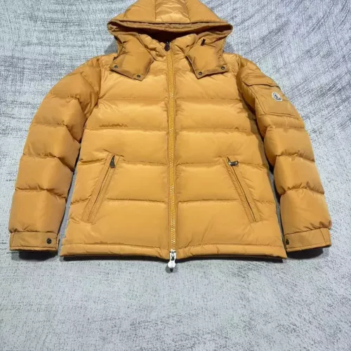 Wholesale Moncler Down Feather Coat Long Sleeved For Men #1359558 $160.00 USD, Wholesale Quality Replica Moncler Down Feather Coat