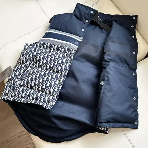 Replica Christian Dior Down Feather Coat Sleeveless For Unisex #1359585 $118.00 USD for Wholesale