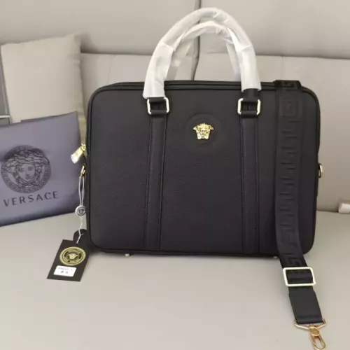 Wholesale Versace AAA Man Handbags #1359731 $162.00 USD, Wholesale Quality Replica Versace AAA Man Handbags