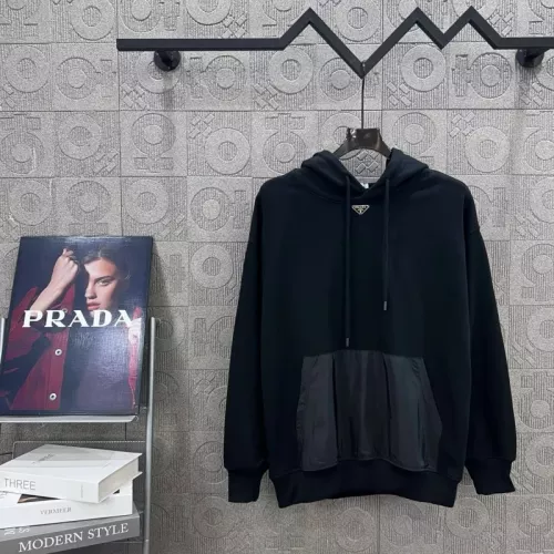 Wholesale Prada Hoodies Long Sleeved For Unisex #1360048 $60.00 USD, Wholesale Quality Replica Prada Hoodies