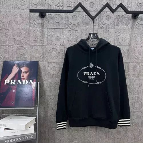 Wholesale Prada Hoodies Long Sleeved For Unisex #1360054 $60.00 USD, Wholesale Quality Replica Prada Hoodies
