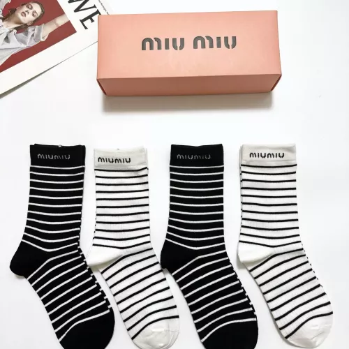 Wholesale MIU MIU Socks #1360060 $29.00 USD, Wholesale Quality Replica MIU MIU Socks