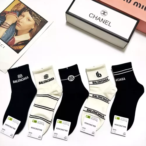 Wholesale Balenciaga Socks #1360062 $29.00 USD, Wholesale Quality Replica Balenciaga Socks
