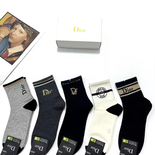 Wholesale Christian Dior Socks #1360067 $27.00 USD, Wholesale Quality Replica Christian Dior Socks