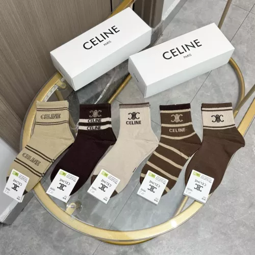 Wholesale Celine Socks #1360079 $25.00 USD, Wholesale Quality Replica Celine Socks