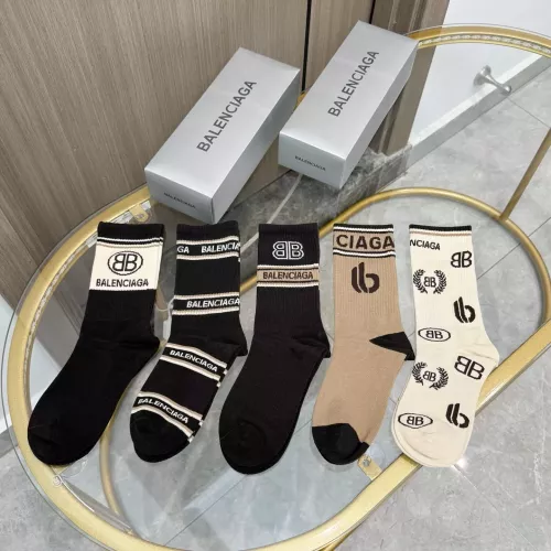 Wholesale Balenciaga Socks #1360080 $29.00 USD, Wholesale Quality Replica Balenciaga Socks