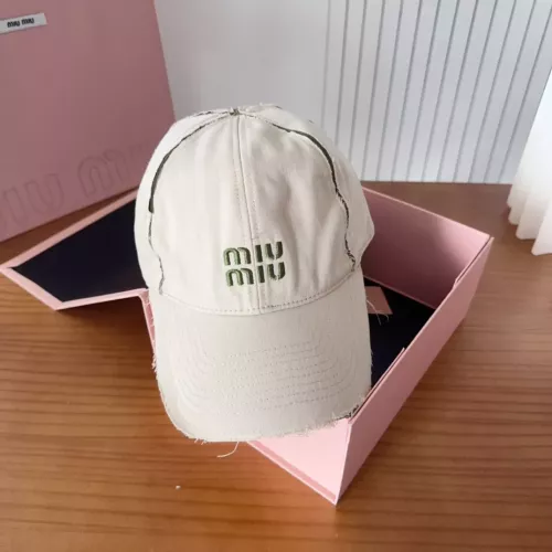 Wholesale MIU MIU Caps #1360185 $32.00 USD, Wholesale Quality Replica MIU MIU Caps