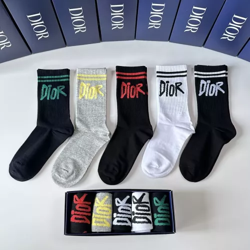 Wholesale Christian Dior Socks #1360305 $29.00 USD, Wholesale Quality Replica Christian Dior Socks