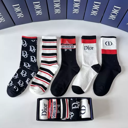 Wholesale Christian Dior Socks #1360306 $29.00 USD, Wholesale Quality Replica Christian Dior Socks