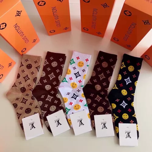Wholesale Louis Vuitton LV Socks #1360308 $29.00 USD, Wholesale Quality Replica Louis Vuitton LV Socks