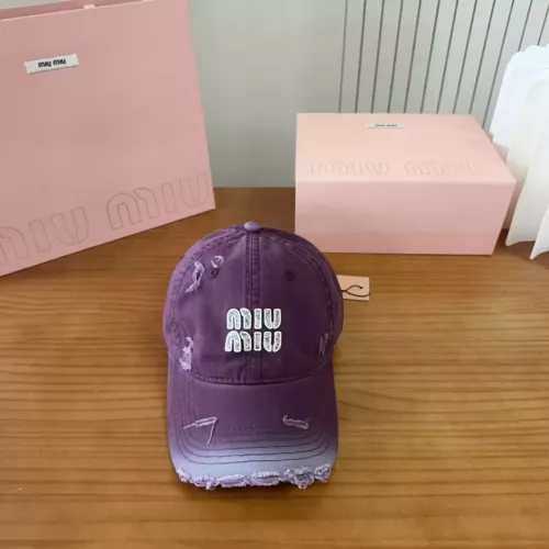 Wholesale MIU MIU Caps #1360343 $27.00 USD, Wholesale Quality Replica MIU MIU Caps