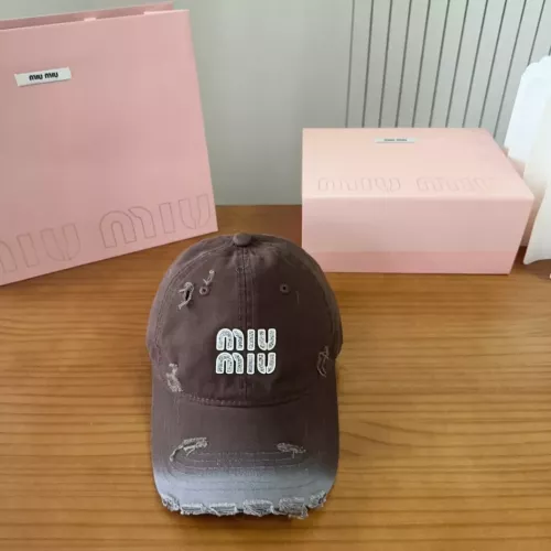 Wholesale MIU MIU Caps #1360344 $27.00 USD, Wholesale Quality Replica MIU MIU Caps