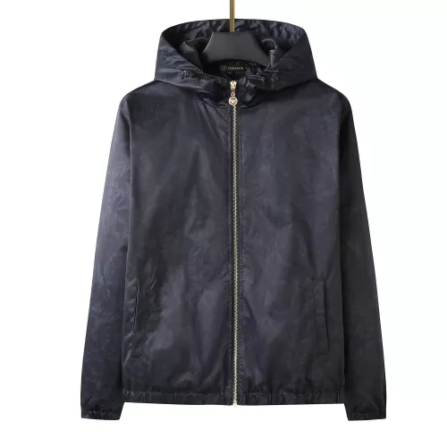 Wholesale Versace Jackets Long Sleeved For Men #1360636 $45.00 USD, Wholesale Quality Replica Versace Jackets
