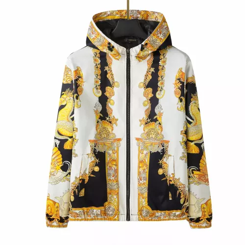Wholesale Versace Jackets Long Sleeved For Men #1360638 $45.00 USD, Wholesale Quality Replica Versace Jackets