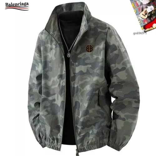 Wholesale Balenciaga Jackets Long Sleeved For Men #1360664 $60.00 USD, Wholesale Quality Replica Balenciaga Jackets