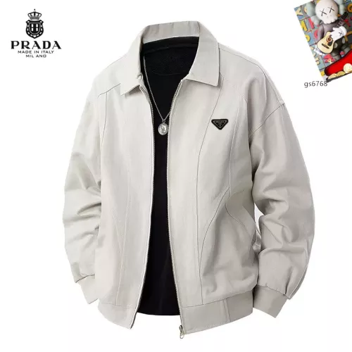 Wholesale Prada Jackets Long Sleeved For Men #1360672 $60.00 USD, Wholesale Quality Replica Prada Jackets