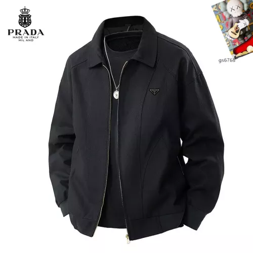 Wholesale Prada Jackets Long Sleeved For Men #1360675 $60.00 USD, Wholesale Quality Replica Prada Jackets