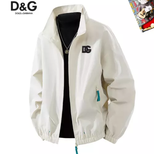 Wholesale Dolce &amp; Gabbana D&amp;G Jackets Long Sleeved For Men #1360676 $60.00 USD, Wholesale Quality Replica Dolce &amp; Gabbana D&amp;G Jackets