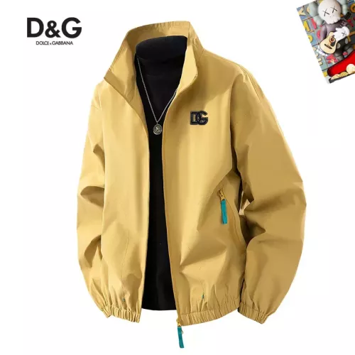 Wholesale Dolce &amp; Gabbana D&amp;G Jackets Long Sleeved For Men #1360678 $60.00 USD, Wholesale Quality Replica Dolce &amp; Gabbana D&amp;G Jackets