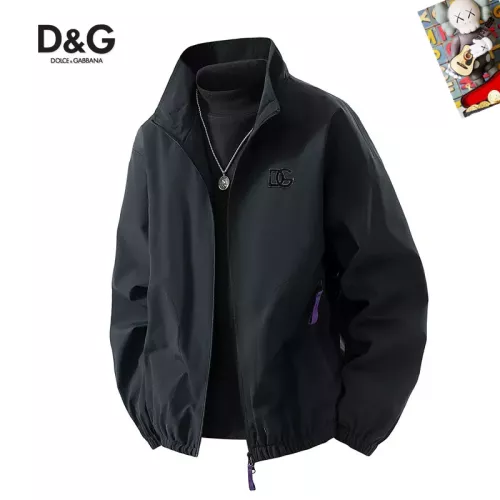 Wholesale Dolce &amp; Gabbana D&amp;G Jackets Long Sleeved For Men #1360680 $60.00 USD, Wholesale Quality Replica Dolce &amp; Gabbana D&amp;G Jackets