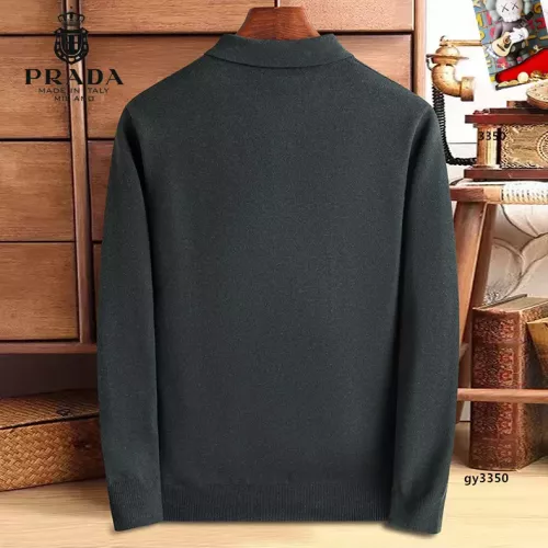 Replica Prada Sweaters Long Sleeved For Men #1360727 $48.00 USD for Wholesale