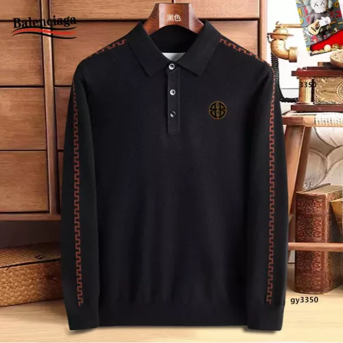 Wholesale Balenciaga Sweaters Long Sleeved For Men #1360738 $48.00 USD, Wholesale Quality Replica Balenciaga Sweaters