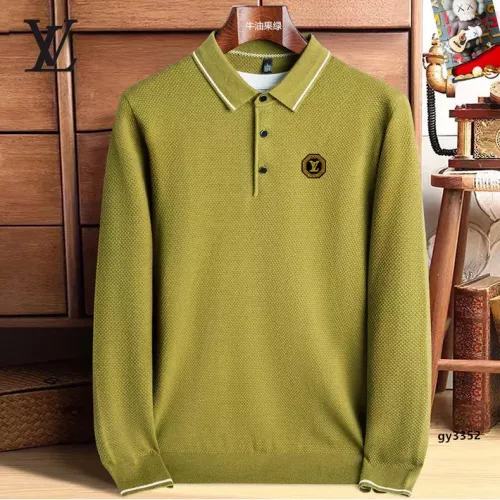 Wholesale Louis Vuitton LV Sweaters Long Sleeved For Men #1360739 $48.00 USD, Wholesale Quality Replica Louis Vuitton LV Sweaters