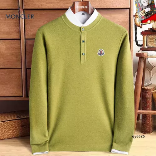 Wholesale Moncler Sweaters Long Sleeved For Men #1360742 $48.00 USD, Wholesale Quality Replica Moncler Sweaters