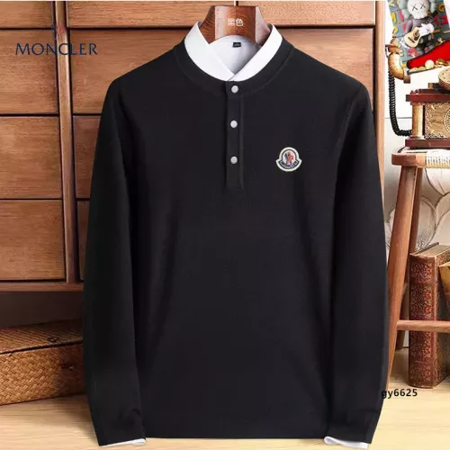 Wholesale Moncler Sweaters Long Sleeved For Men #1360744 $48.00 USD, Wholesale Quality Replica Moncler Sweaters
