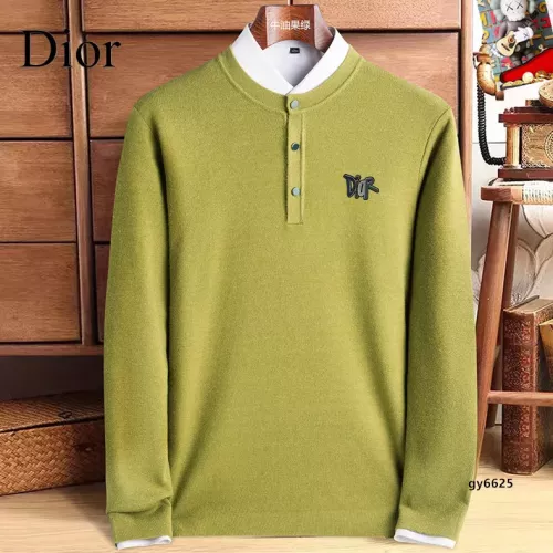 Wholesale Christian Dior Sweaters Long Sleeved For Men #1360754 $48.00 USD, Wholesale Quality Replica Christian Dior Sweaters