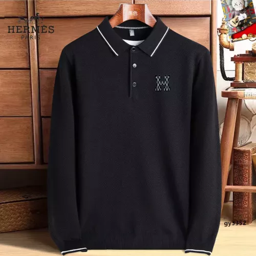 Wholesale Hermes Sweaters Long Sleeved For Men #1360765 $48.00 USD, Wholesale Quality Replica Hermes Sweaters