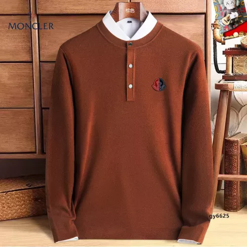 Wholesale Moncler Sweaters Long Sleeved For Men #1360767 $48.00 USD, Wholesale Quality Replica Moncler Sweaters