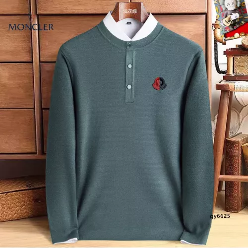 Wholesale Moncler Sweaters Long Sleeved For Men #1360768 $48.00 USD, Wholesale Quality Replica Moncler Sweaters