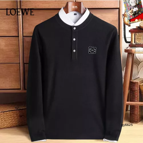 Wholesale LOEWE Sweaters Long Sleeved For Men #1360780 $48.00 USD, Wholesale Quality Replica LOEWE Sweaters