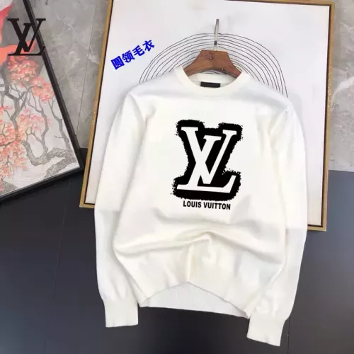 Wholesale Louis Vuitton LV Sweaters Long Sleeved For Men #1360787 $42.00 USD, Wholesale Quality Replica Louis Vuitton LV Sweaters