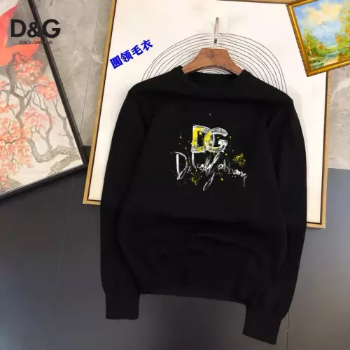 Wholesale Dolce &amp; Gabbana D&amp;G Sweaters Long Sleeved For Men #1360798 $42.00 USD, Wholesale Quality Replica Dolce &amp; Gabbana D&amp;G Sweaters