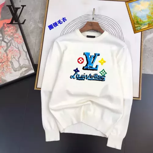 Wholesale Louis Vuitton LV Sweaters Long Sleeved For Men #1360801 $42.00 USD, Wholesale Quality Replica Louis Vuitton LV Sweaters