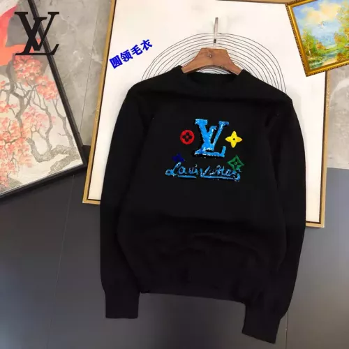 Wholesale Louis Vuitton LV Sweaters Long Sleeved For Men #1360802 $42.00 USD, Wholesale Quality Replica Louis Vuitton LV Sweaters