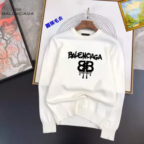 Wholesale Balenciaga Sweaters Long Sleeved For Men #1360803 $42.00 USD, Wholesale Quality Replica Balenciaga Sweaters