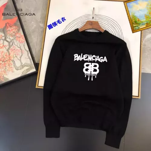 Wholesale Balenciaga Sweaters Long Sleeved For Men #1360804 $42.00 USD, Wholesale Quality Replica Balenciaga Sweaters