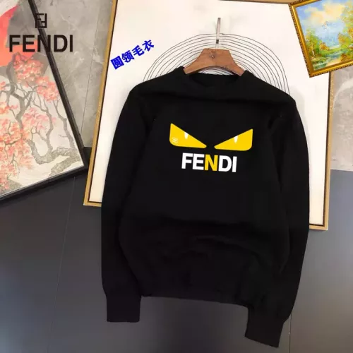 Wholesale Fendi Sweaters Long Sleeved For Men #1360806 $42.00 USD, Wholesale Quality Replica Fendi Sweaters