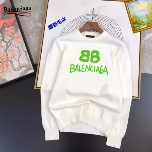 Wholesale Balenciaga Sweaters Long Sleeved For Men #1360815 $42.00 USD, Wholesale Quality Replica Balenciaga Sweaters