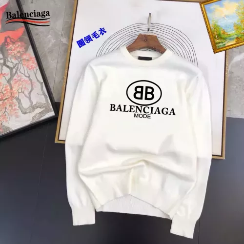 Wholesale Balenciaga Sweaters Long Sleeved For Men #1360817 $42.00 USD, Wholesale Quality Replica Balenciaga Sweaters