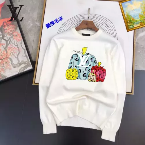 Wholesale Louis Vuitton LV Sweaters Long Sleeved For Men #1360825 $42.00 USD, Wholesale Quality Replica Louis Vuitton LV Sweaters