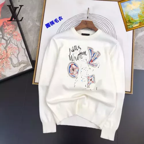 Wholesale Louis Vuitton LV Sweaters Long Sleeved For Men #1360827 $42.00 USD, Wholesale Quality Replica Louis Vuitton LV Sweaters