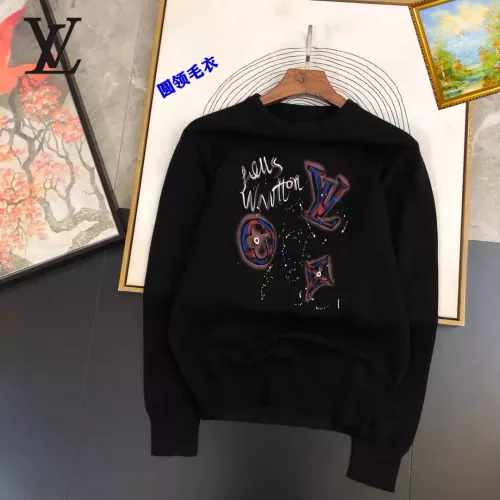 Wholesale Louis Vuitton LV Sweaters Long Sleeved For Men #1360828 $42.00 USD, Wholesale Quality Replica Louis Vuitton LV Sweaters