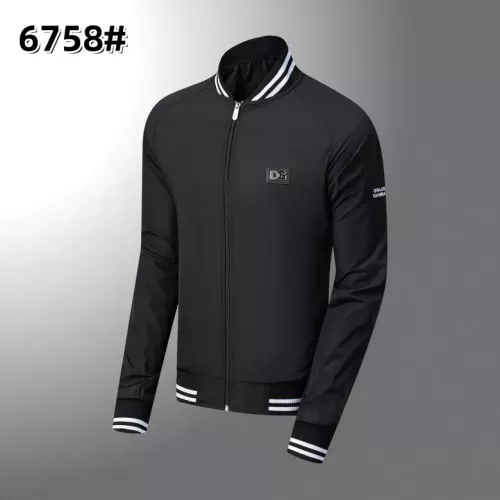 Wholesale Dolce &amp; Gabbana D&amp;G Jackets Long Sleeved For Men #1360881 $39.00 USD, Wholesale Quality Replica Dolce &amp; Gabbana D&amp;G Jackets