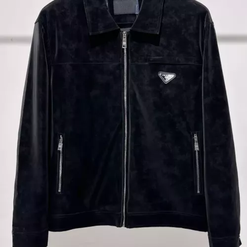 Wholesale Prada Jackets Long Sleeved For Men #1360934 $132.00 USD, Wholesale Quality Replica Prada Jackets